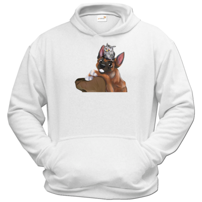 Motiv: Hoodie Classic - friends - bestimme auf Wunsch Details wie Produkt, Grösse, Farbe und Position selbst ! Motiv: Hoodie Classic - friends