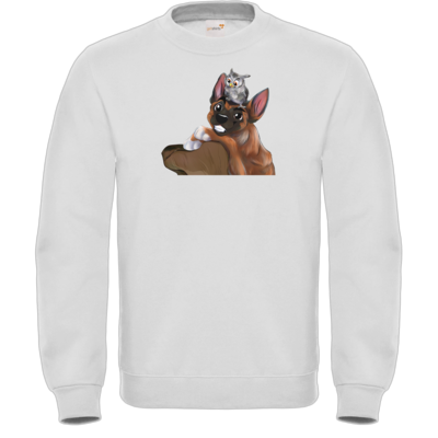 Motiv: Sweatshirt FAIR WEAR - friends - bestimme auf Wunsch Details wie Produkt, Grösse, Farbe und Position selbst ! Motiv: Sweatshirt FAIR WEAR - friends