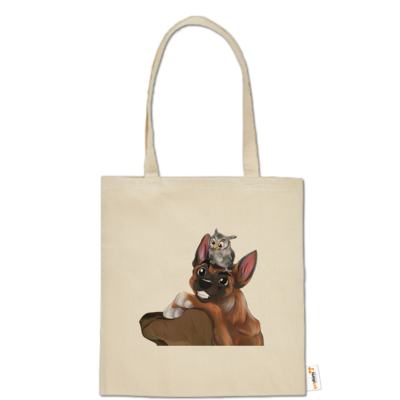 Motiv: Baumwolltasche - friends - bestimme auf Wunsch Details wie Produkt, Grösse, Farbe und Position selbst ! Motiv: Baumwolltasche - friends