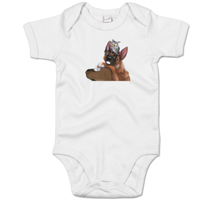 Motiv: Baby Body Organic - friends - bestimme auf Wunsch Details wie Produkt, Grösse, Farbe und Position selbst ! Motiv: Baby Body Organic - friends