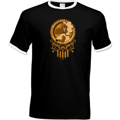 Motiv: T-Shirt Ringer - diePhantas Logo - bestimme auf Wunsch Details wie Produkt, Grösse, Farbe und Position selbst ! Motiv: T-Shirt Ringer - diePhantas Logo