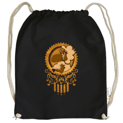 Motiv: Cotton Gymsac - diePhantas Logo - bestimme auf Wunsch Details wie Produkt, Grösse, Farbe und Position selbst ! Motiv: Cotton Gymsac - diePhantas Logo
