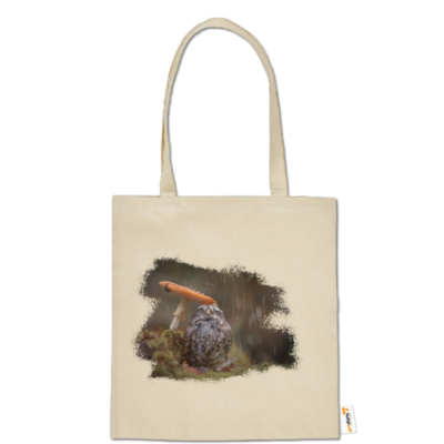Motiv: Baumwolltasche - Poldi Pilz - bestimme auf Wunsch Details wie Produkt, Grösse, Farbe und Position selbst ! Motiv: Baumwolltasche - Poldi Pilz
