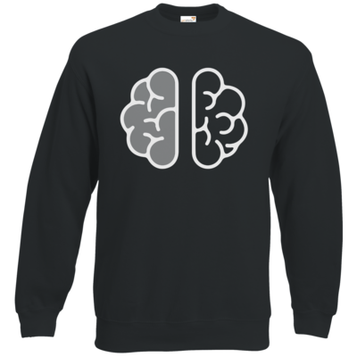 Motiv: Sweatshirt Classic - Hirn - bestimme auf Wunsch Details wie Produkt, Grösse, Farbe und Position selbst ! Motiv: Sweatshirt Classic - Hirn
