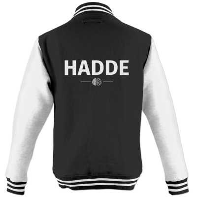 Motiv: College Jacke - Hadde - bestimme auf Wunsch Details wie Produkt, Grösse, Farbe und Position selbst ! Motiv: College Jacke - Hadde