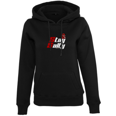 Motiv: Womens Heavy Hoody - StaySalty - bestimme auf Wunsch Details wie Produkt, Grösse, Farbe und Position selbst ! Motiv: Womens Heavy Hoody - StaySalty