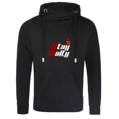 Motiv: Cross Neck Hoodie - StaySalty - bestimme auf Wunsch Details wie Produkt, Grösse, Farbe und Position selbst ! Motiv: Cross Neck Hoodie - StaySalty