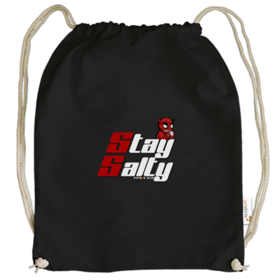 Motiv: Cotton Gymsac - StaySalty - bestimme auf Wunsch Details wie Produkt, Grösse, Farbe und Position selbst ! Motiv: Cotton Gymsac - StaySalty