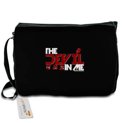 Motiv: Schultertasche - DevilInMe - bestimme auf Wunsch Details wie Produkt, Grösse, Farbe und Position selbst ! Motiv: Schultertasche - DevilInMe