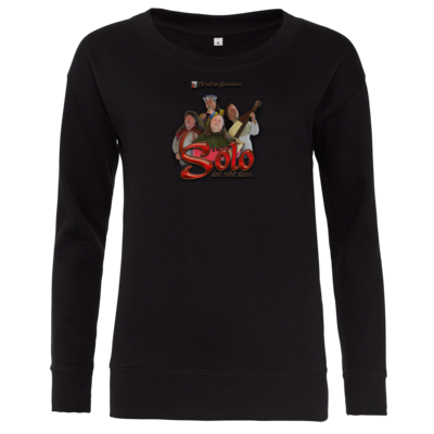 Motiv: Girlie Crew Sweatshirt - AdS Solo - bestimme auf Wunsch Details wie Produkt, Grösse, Farbe und Position selbst ! Motiv: Girlie Crew Sweatshirt - AdS Solo