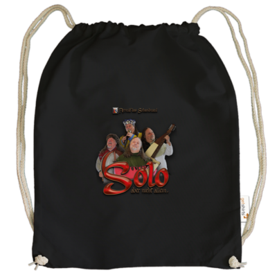 Motiv: Cotton Gymsac - AdS Solo - bestimme auf Wunsch Details wie Produkt, Grösse, Farbe und Position selbst ! Motiv: Cotton Gymsac - AdS Solo