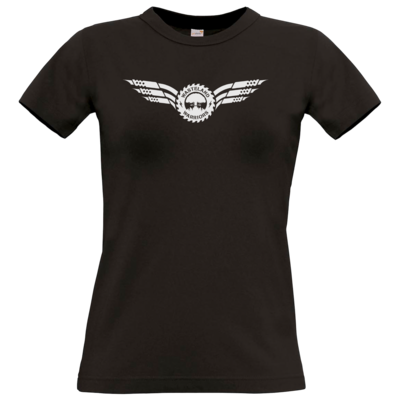 Motiv: T-Shirt Damen Premium FAIR WEAR - Logo Wings - bestimme auf Wunsch Details wie Produkt, Grösse, Farbe und Position selbst ! Motiv: T-Shirt Damen Premium FAIR WEAR - Logo Wings