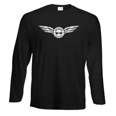 Motiv: Exact 190 Longsleeve FAIR WEAR - Logo Wings - bestimme auf Wunsch Details wie Produkt, Grösse, Farbe und Position selbst ! Motiv: Exact 190 Longsleeve FAIR WEAR - Logo Wings