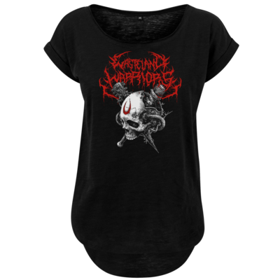 Motiv: Ladies Long Slub Tee - Extreme Metal - bestimme auf Wunsch Details wie Produkt, Grösse, Farbe und Position selbst ! Motiv: Ladies Long Slub Tee - Extreme Metal