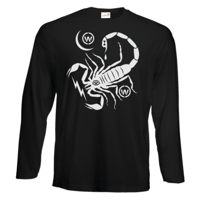 Motiv: Exact 190 Longsleeve FAIR WEAR - Scorpion - bestimme auf Wunsch Details wie Produkt, Grösse, Farbe und Position selbst ! Motiv: Exact 190 Longsleeve FAIR WEAR - Scorpion