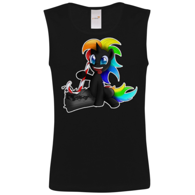 Motiv: Athletic Vest FAIR WEAR - Das Zerstörungs Einhorn - bestimme auf Wunsch Details wie Produkt, Grösse, Farbe und Position selbst ! Motiv: Athletic Vest FAIR WEAR - Das Zerstörungs Einhorn
