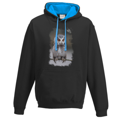 Motiv: Two-Tone Hoodie - Waaas ? - bestimme auf Wunsch Details wie Produkt, Grösse, Farbe und Position selbst ! Motiv: Two-Tone Hoodie - Waaas ?