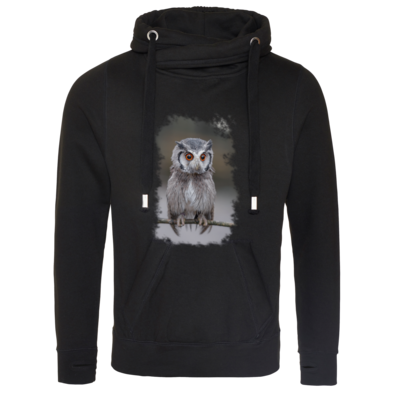 Motiv: Cross Neck Hoodie - Waaas ? - bestimme auf Wunsch Details wie Produkt, Grösse, Farbe und Position selbst ! Motiv: Cross Neck Hoodie - Waaas ?