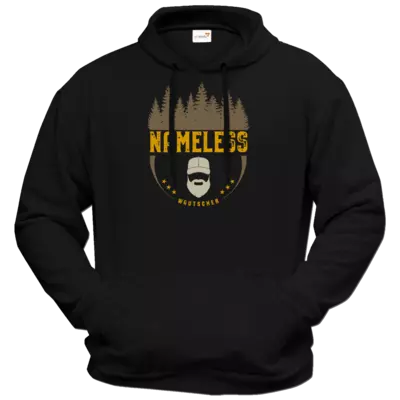 Motiv: Hoodie Premium FAIR WEAR - Nameless Retro - bestimme auf Wunsch Details wie Produkt, Grösse, Farbe und Position selbst ! Motiv: Hoodie Premium FAIR WEAR - Nameless Retro