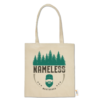 Motiv: Baumwolltasche - Nameless Retro - bestimme auf Wunsch Details wie Produkt, Grösse, Farbe und Position selbst ! Motiv: Baumwolltasche - Nameless Retro