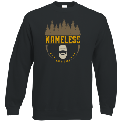 Motiv: Sweatshirt Classic - Nameless Retro - bestimme auf Wunsch Details wie Produkt, Grösse, Farbe und Position selbst ! Motiv: Sweatshirt Classic - Nameless Retro