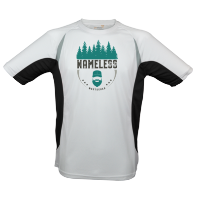 Motiv: Laufshirt Running T - Nameless Retro - bestimme auf Wunsch Details wie Produkt, Grösse, Farbe und Position selbst ! Motiv: Laufshirt Running T - Nameless Retro