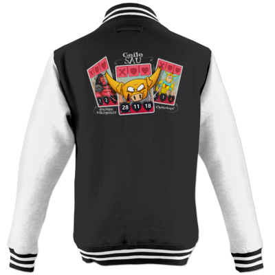 Motiv: College Jacke - Geile Sau - Artifact - bestimme auf Wunsch Details wie Produkt, Grösse, Farbe und Position selbst ! Motiv: College Jacke - Geile Sau - Artifact