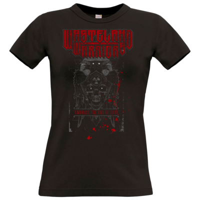 Motiv: T-Shirt Damen Premium FAIR WEAR - The Raven - bestimme auf Wunsch Details wie Produkt, Grösse, Farbe und Position selbst ! Motiv: T-Shirt Damen Premium FAIR WEAR - The Raven