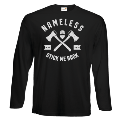 Motiv: Exact 190 Longsleeve FAIR WEAR - Stick-Me-Back - bestimme auf Wunsch Details wie Produkt, Grösse, Farbe und Position selbst ! Motiv: Exact 190 Longsleeve FAIR WEAR - Stick-Me-Back