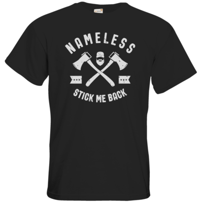 Motiv: T-Shirt Premium FAIR WEAR - Stick-Me-Back - bestimme auf Wunsch Details wie Produkt, Grösse, Farbe und Position selbst ! Motiv: T-Shirt Premium FAIR WEAR - Stick-Me-Back