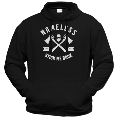 Motiv: Hoodie Premium FAIR WEAR - Stick-Me-Back - bestimme auf Wunsch Details wie Produkt, Grösse, Farbe und Position selbst ! Motiv: Hoodie Premium FAIR WEAR - Stick-Me-Back
