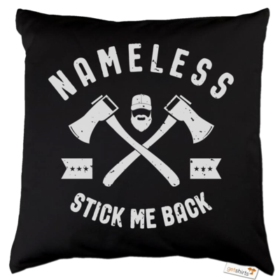 Motiv: Kissen Baumwolle - Stick-Me-Back - bestimme auf Wunsch Details wie Produkt, Grösse, Farbe und Position selbst ! Motiv: Kissen Baumwolle - Stick-Me-Back
