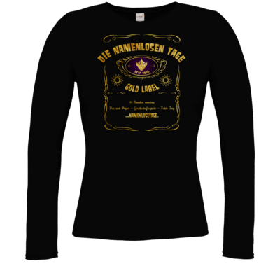 Motiv: Longsleeve Damen Organic - GoldLabel - bestimme auf Wunsch Details wie Produkt, Grösse, Farbe und Position selbst ! Motiv: Longsleeve Damen Organic - GoldLabel