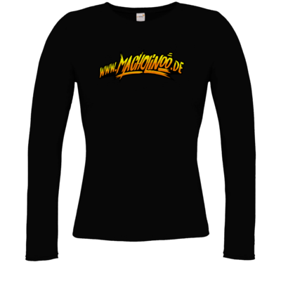 Motiv: Longsleeve Damen Organic - Macho - HP - bestimme auf Wunsch Details wie Produkt, Grösse, Farbe und Position selbst ! Motiv: Longsleeve Damen Organic - Macho - HP