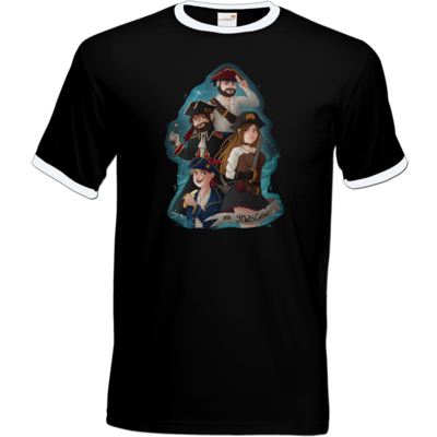 Motiv: T-Shirt Ringer - Gronkh - HWS Crew - bestimme auf Wunsch Details wie Produkt, Grösse, Farbe und Position selbst ! Motiv: T-Shirt Ringer - Gronkh - HWS Crew