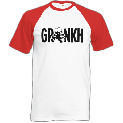 Motiv: Baseball-T FAIR WEAR - Lurch sw - bestimme auf Wunsch Details wie Produkt, Grösse, Farbe und Position selbst ! Motiv: Baseball-T FAIR WEAR - Lurch sw