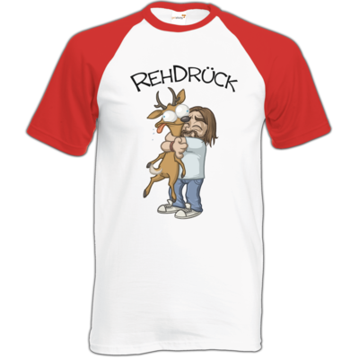 Motiv: Baseball-T FAIR WEAR - RehDrueck - bestimme auf Wunsch Details wie Produkt, Grösse, Farbe und Position selbst ! Motiv: Baseball-T FAIR WEAR - RehDrueck
