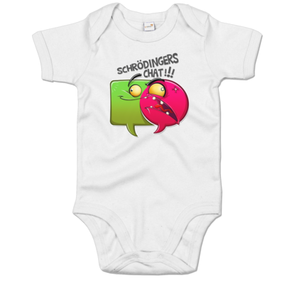 Motiv: Baby Body Organic - Schroedingers Chat - bestimme auf Wunsch Details wie Produkt, Grösse, Farbe und Position selbst ! Motiv: Baby Body Organic - Schroedingers Chat