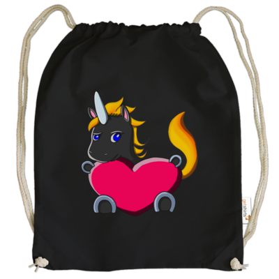Motiv: Cotton Gymsac - LSDUnicorn Liebe - bestimme auf Wunsch Details wie Produkt, Grösse, Farbe und Position selbst ! Motiv: Cotton Gymsac - LSDUnicorn Liebe