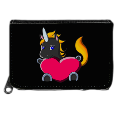 Motiv: Geldboerse - LSDUnicorn Liebe - bestimme auf Wunsch Details wie Produkt, Grösse, Farbe und Position selbst ! Motiv: Geldboerse - LSDUnicorn Liebe