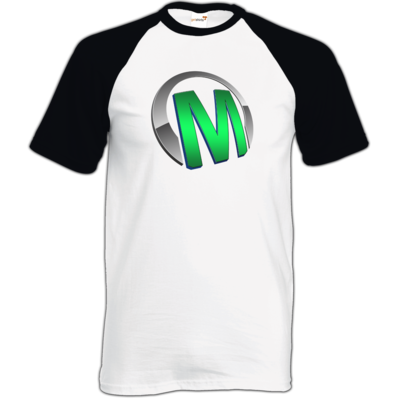 Motiv: TShirt Baseball - Macho - Logo - Grün - bestimme auf Wunsch Details wie Produkt, Grösse, Farbe und Position selbst ! Motiv: TShirt Baseball - Macho - Logo - Grün