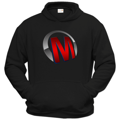 Motiv: Hoodie Classic - Macho - Logo - Rot 