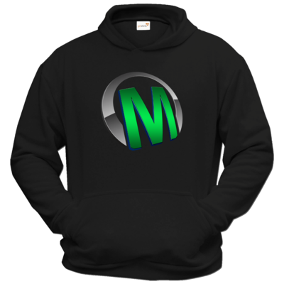 Motiv: Hoodie Classic - Macho - Logo - Grün - bestimme auf Wunsch Details wie Produkt, Grösse, Farbe und Position selbst ! Motiv: Hoodie Classic - Macho - Logo - Grün