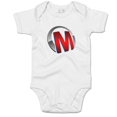 Motiv: Baby Body Organic - Macho - Logo - Rot - bestimme auf Wunsch Details wie Produkt, Grösse, Farbe und Position selbst ! Motiv: Baby Body Organic - Macho - Logo - Rot