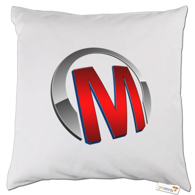 Motiv: Kissen - Macho - Logo - Rot - bestimme auf Wunsch Details wie Produkt, Grösse, Farbe und Position selbst ! Motiv: Kissen - Macho - Logo - Rot