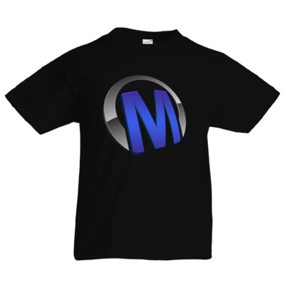 Motiv: Kids T-Shirt Premium FAIR WEAR - Macho - Logo - Blau 