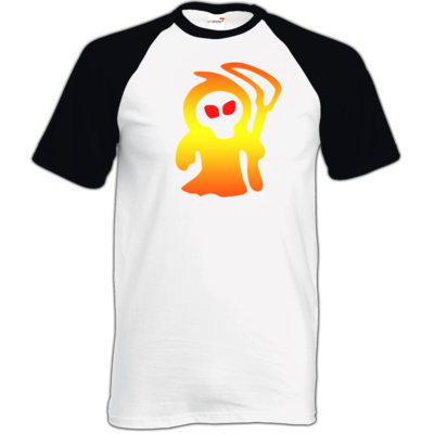 Motiv: TShirt Baseball - Macho - Sensenmann - bestimme auf Wunsch Details wie Produkt, Grösse, Farbe und Position selbst ! Motiv: TShirt Baseball - Macho - Sensenmann
