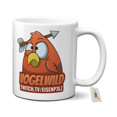 Motiv: Tasse - Vogelwild