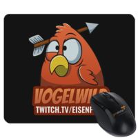 Motiv: Mousepad Textil - Vogelwild - bestimme auf Wunsch Details wie Produkt, Grösse, Farbe und Position selbst ! Motiv: Mousepad Textil - Vogelwild