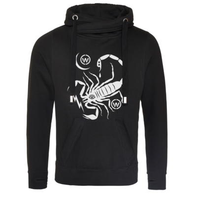 Motiv: Cross Neck Hoodie - Scorpion - bestimme auf Wunsch Details wie Produkt, Grösse, Farbe und Position selbst ! Motiv: Cross Neck Hoodie - Scorpion